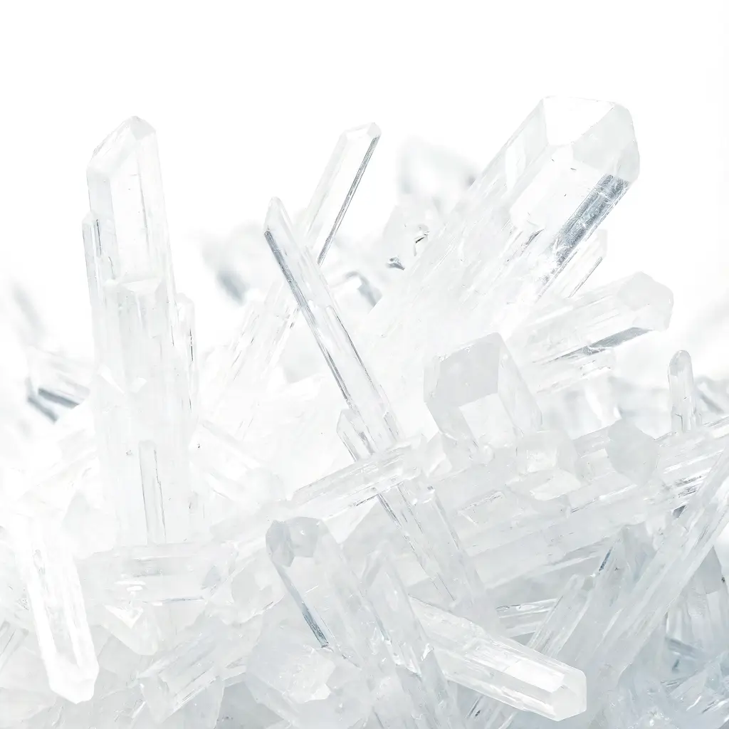 Menthol Crystal Macro Texture 1