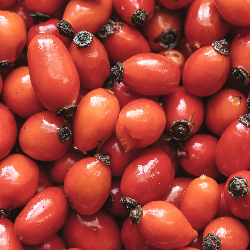 Rosehip Extract Macro Texture 1